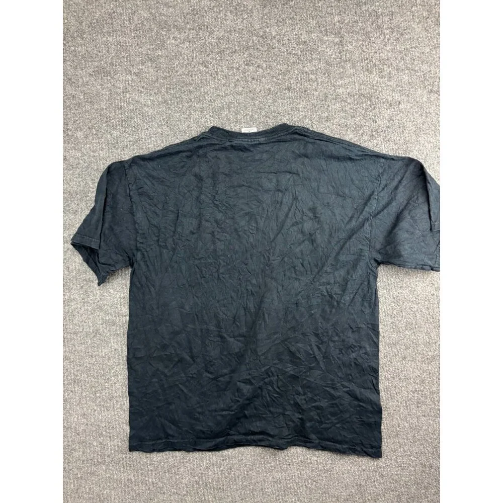VNTG Gildan California State Park Shirt Men's XL Black Heavyweight Grizzly Bear‎